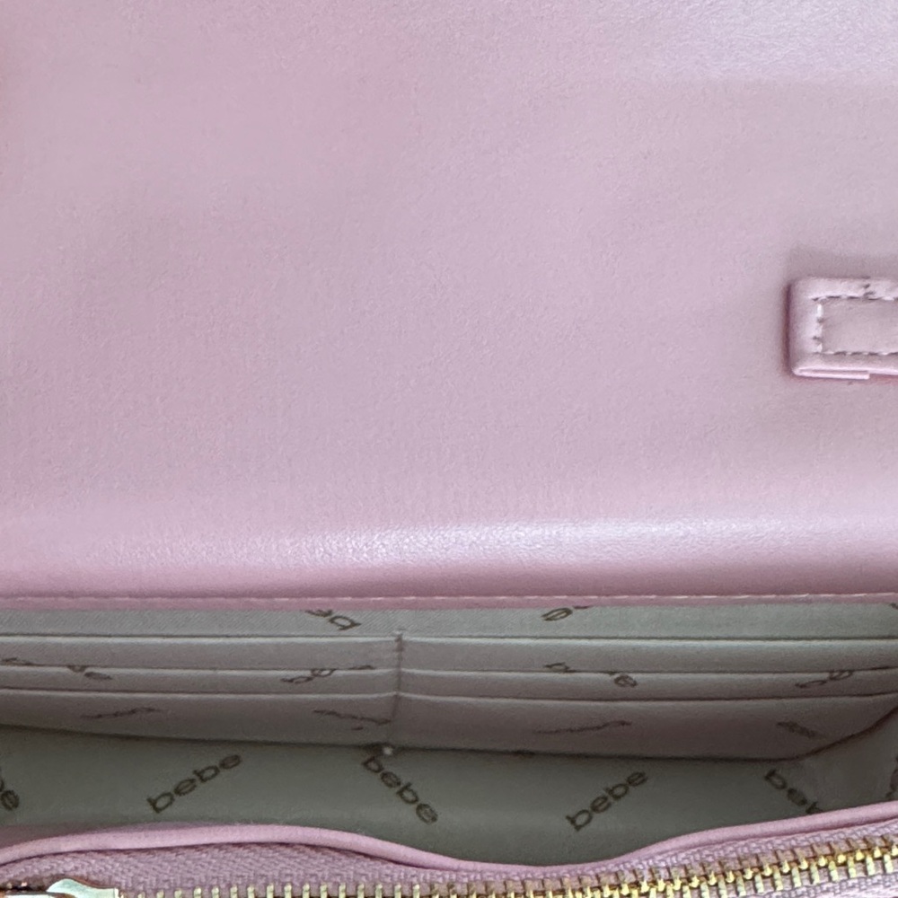 Bebe Pink Ribbed Mini Bag - Picture 4 of 8